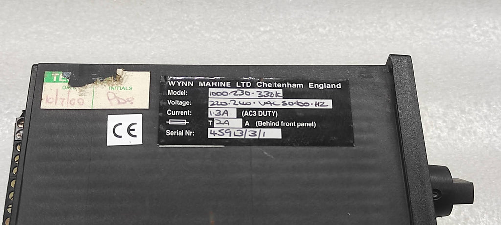 WYNN MARINE 1000-230-332-K WIPER CONTROLLER 220-240VAC
