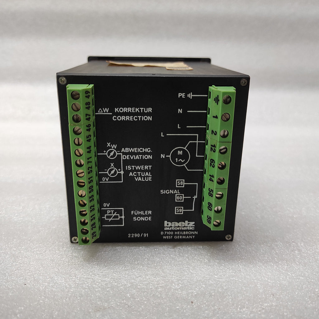 BAELZ AUTOMATIC WBS 2290 TEMPERATURE CONTROLLER BAELZ 2290-A-D-2.14 230V