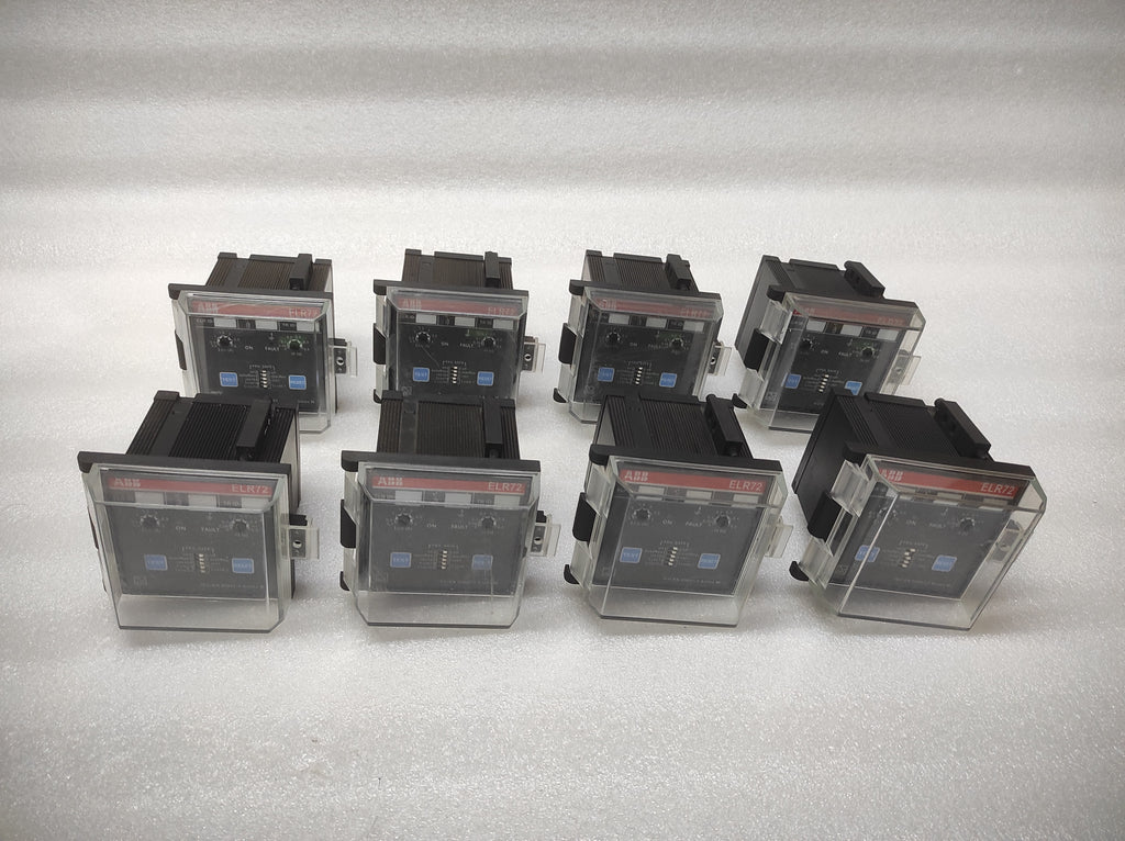 ABB ELR72 ELECTRONIC DIFFERENTIAL RELAY 115VAC/DC 230VAC