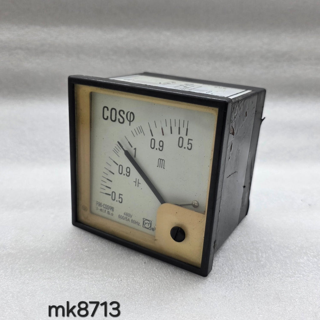 YT F96-COSθB POWER FACTOR METER 0.5C - 1 - 0.5L 480-600V/5A