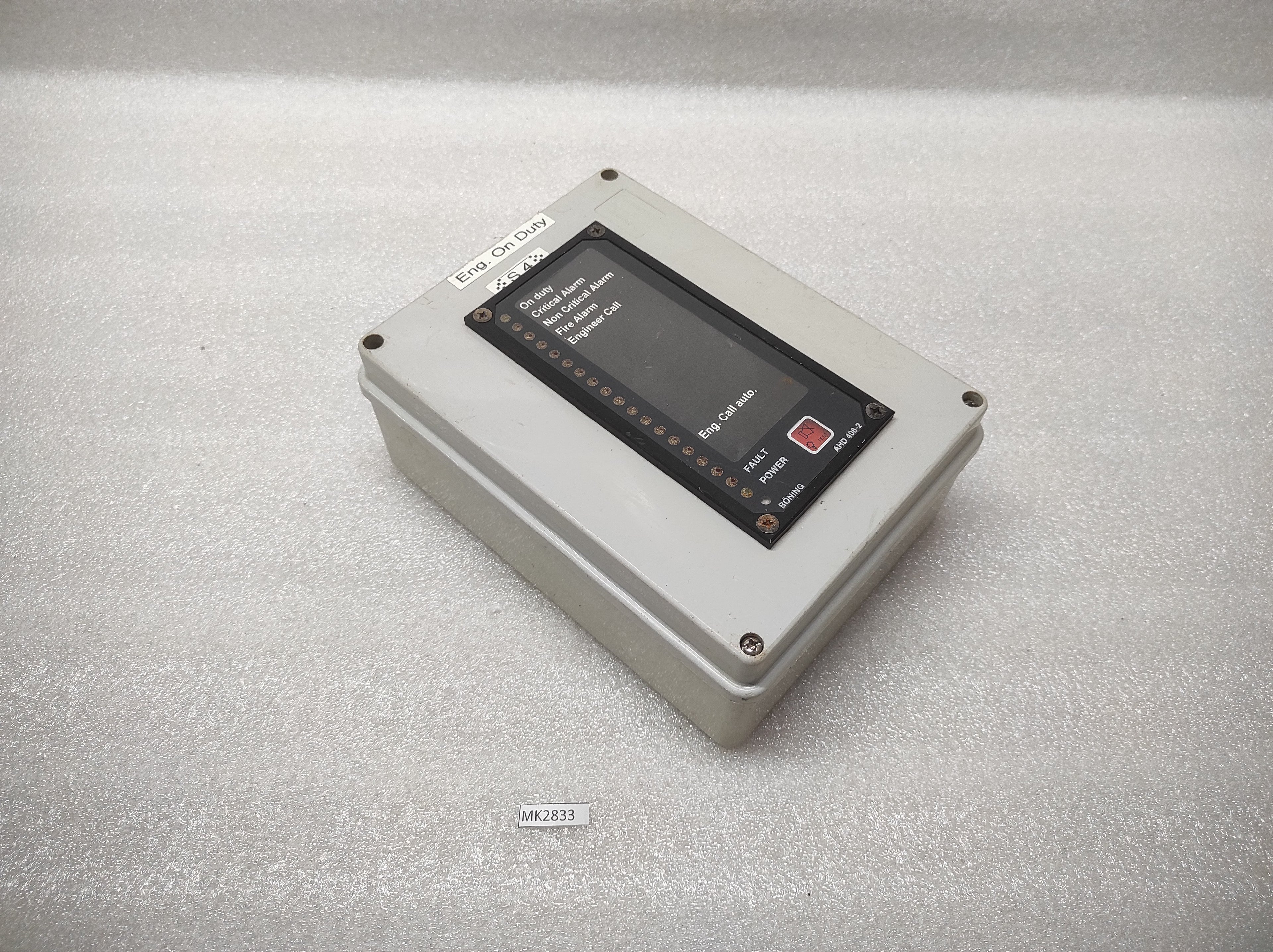 BOENING AHD 406-2 ALARM PANEL 24VDC