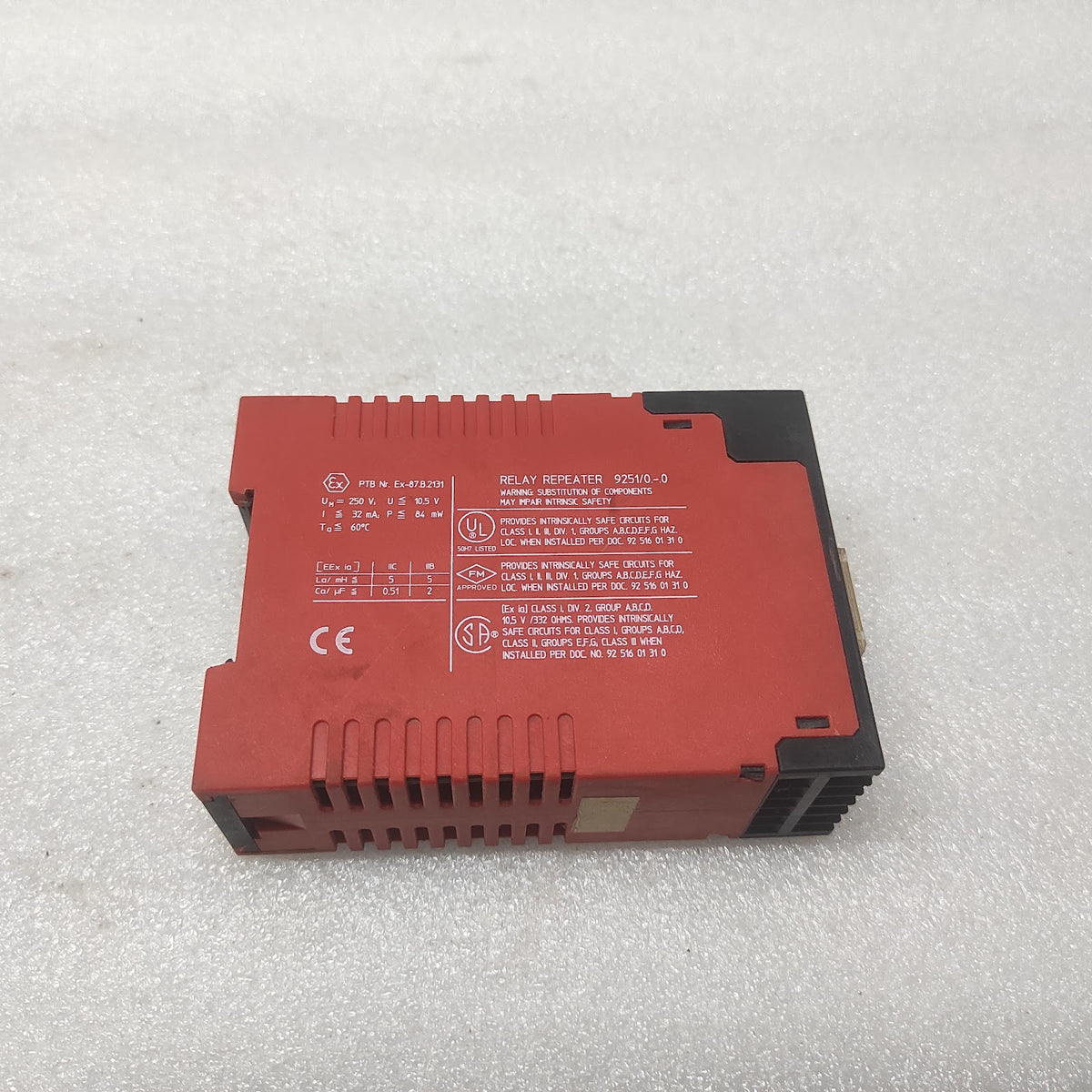 STAHL 9251/01-60 RELAY REPEATER 230VAC