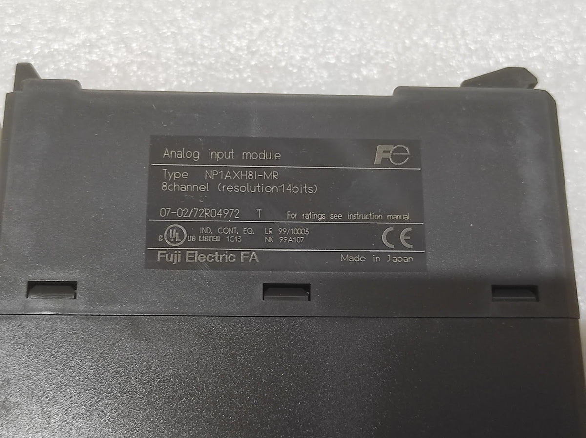 FUJI NP1AXH98I-MR 8-CHANNEL ANALOG  INPUT MODULE