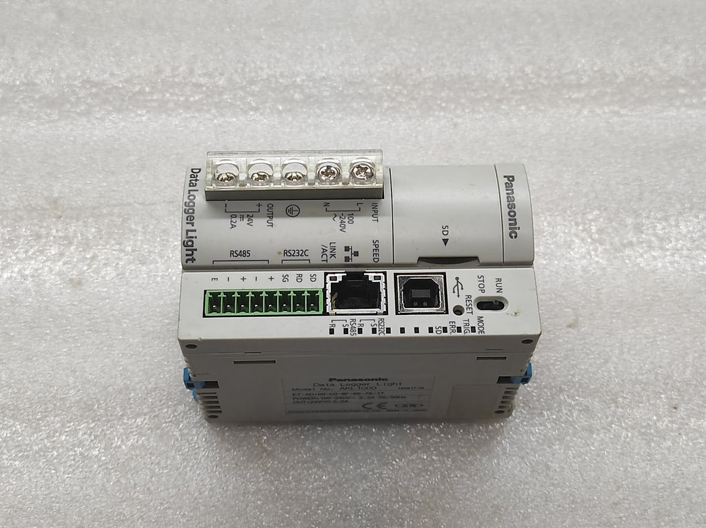 PANASONIC AKL1000 DATA LOGGER UNIT 100-240V  0.3A
