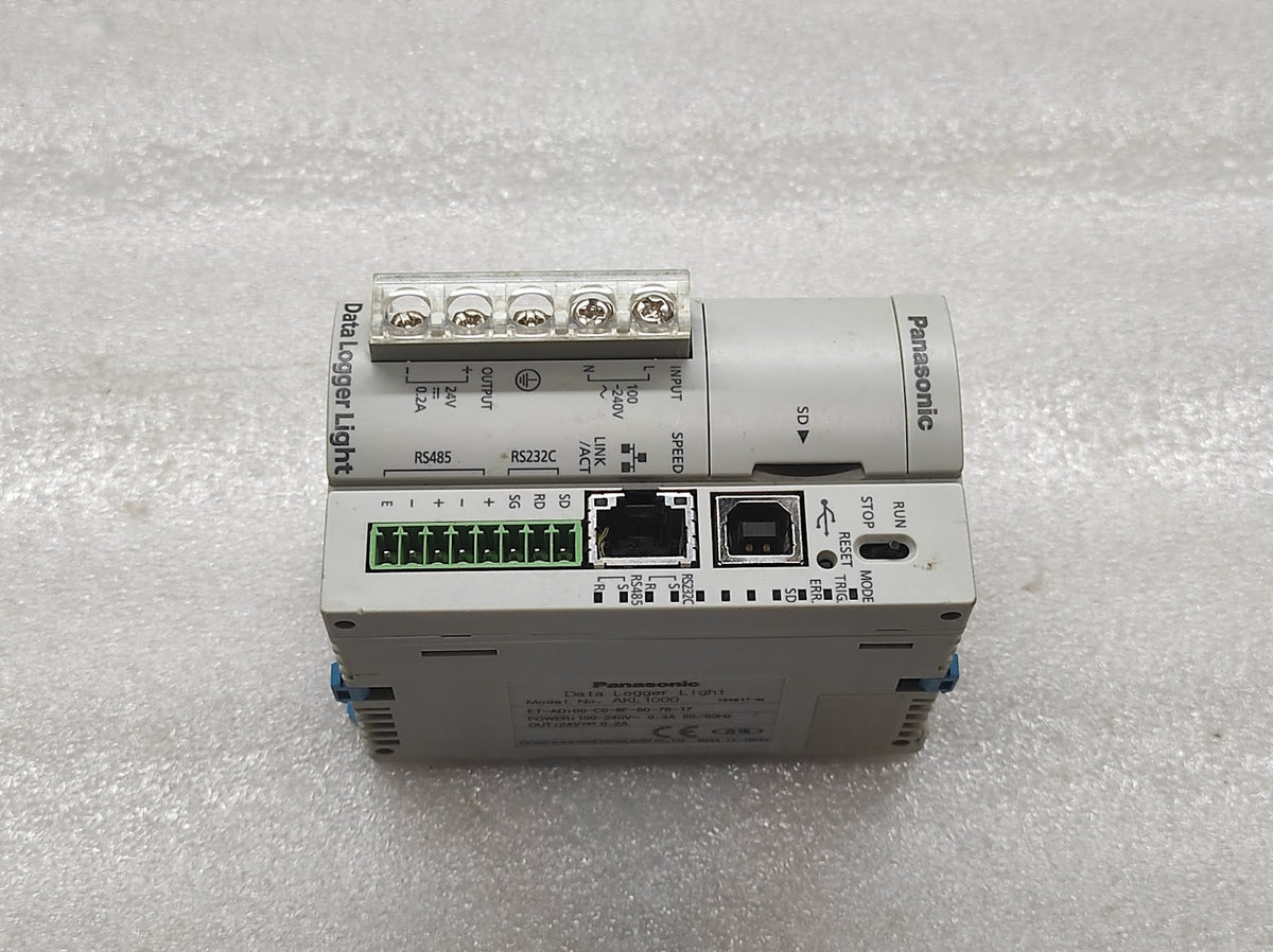 PANASONIC AKL1000 DATA LOGGER UNIT 100-240V  0.3A