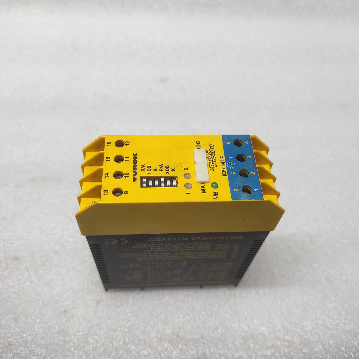 TURCK MK13-22EX0-R ISOLATING SWITCHING AMPLIFIER 24VDC NAMUR INTRINSICALLY SAFE