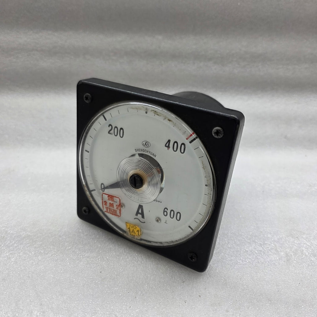 SHENG CHYUAN LS-110 AMMETER CT 600/5A 0-600A