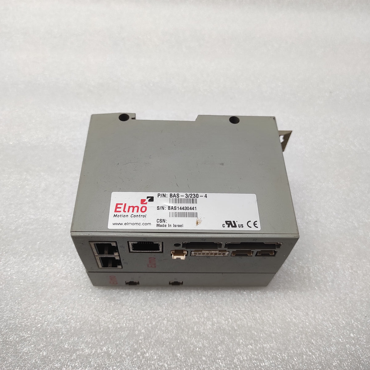 ELMO MOTION CONTROL BAS-3/230-4 SERVO DRIVE CONTROLLER