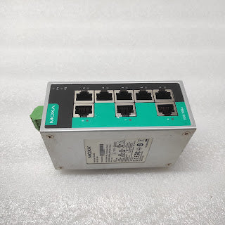 MOXA EDS-208A ETHERNET SWITCH 3093001000332 12/24/48VDC
