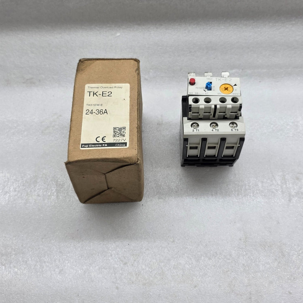 FUJI ELECTRIC TK-E2 THERMAL OVERLOAD RELAY 24-36A
