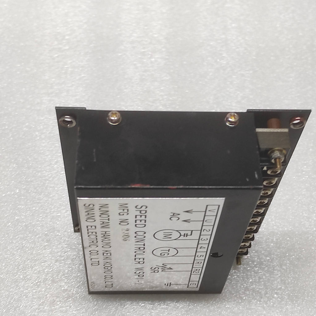 NUNOTANI HAKUYO KEIKI KOGYO WSPI-2 SPEED CONTROLER 2306 SINANO ELECTRIC