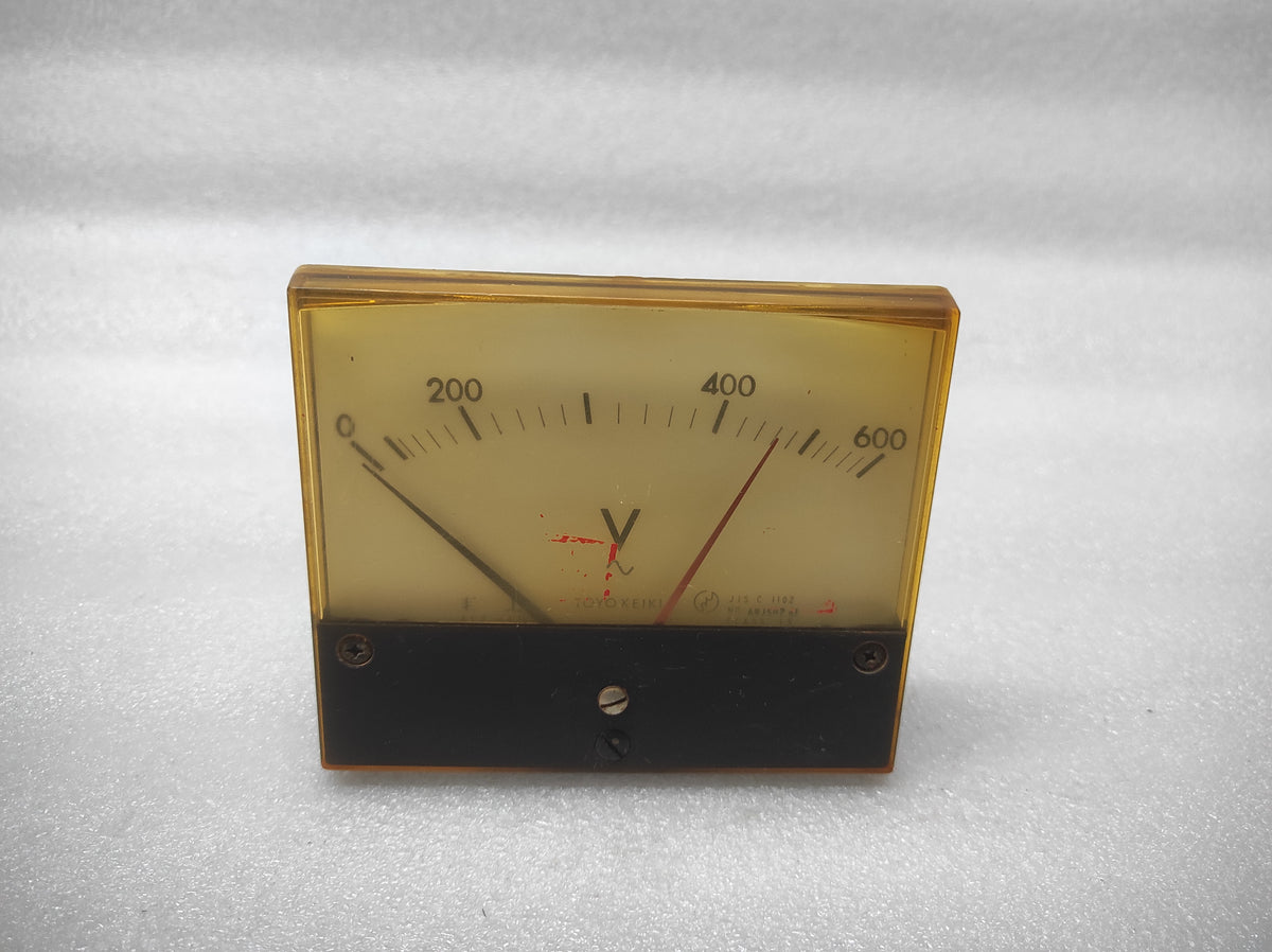 TOYO KEIKI ACF-12N VOLTMETER PT 460/115V