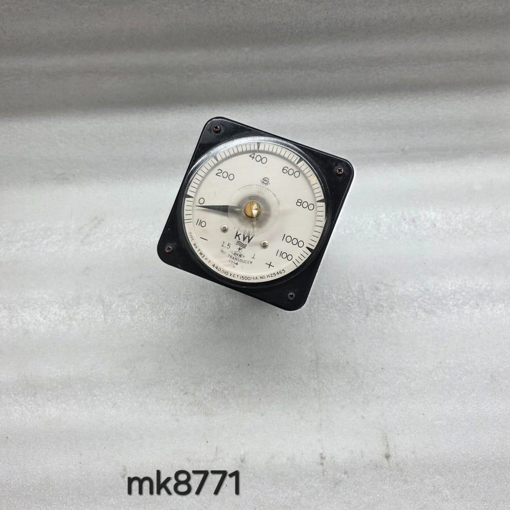 KYONG BO WA-TW3 KILO WATT TRANSDUCER PT 440/110V CT 1500/5A