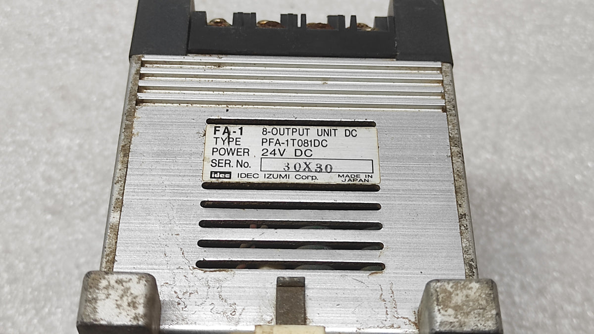 IDEC PFA-1T081DC OUTPUT MODULE 24VDC