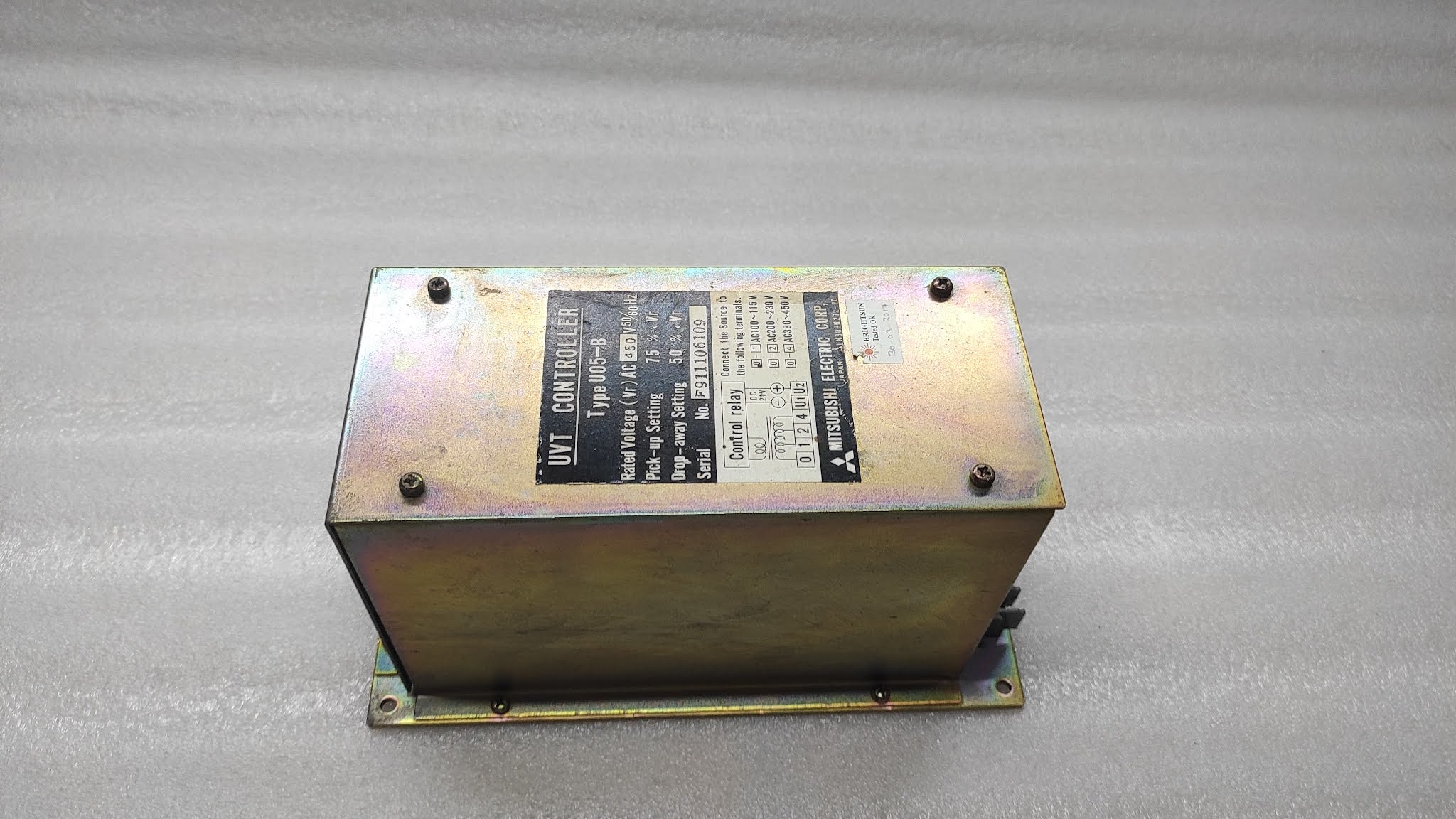 MITSUBISHI U05-B UVT CONTROLLER 450VAC