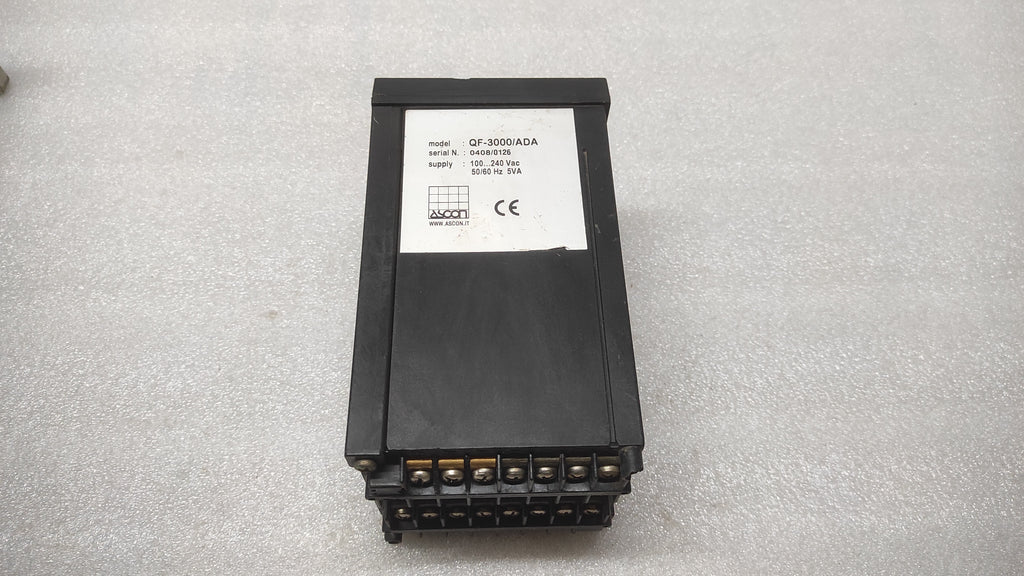 ASCON QF-3000/ADA TEMPERATURE CONTROLLER 100-240VAC
