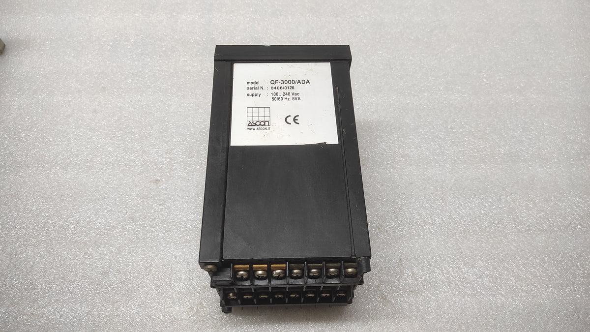 ASCON QF-3000/ADA TEMPERATURE CONTROLLER 100-240VAC
