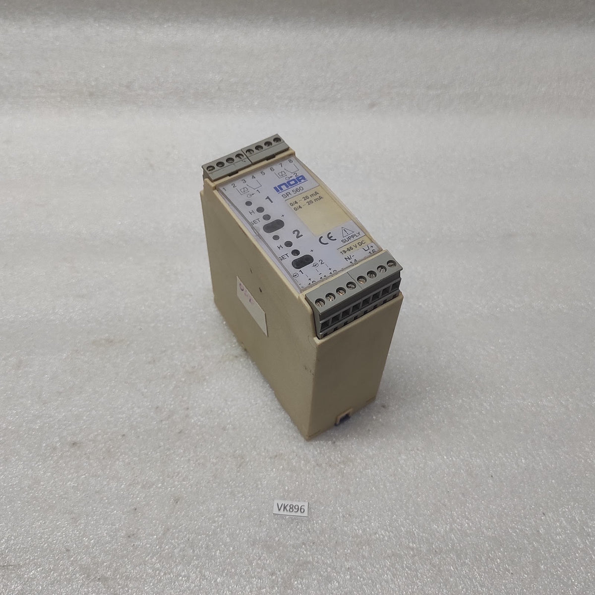 INOR SR560 ALARM UNIT 51MOE00015 19-55VDC