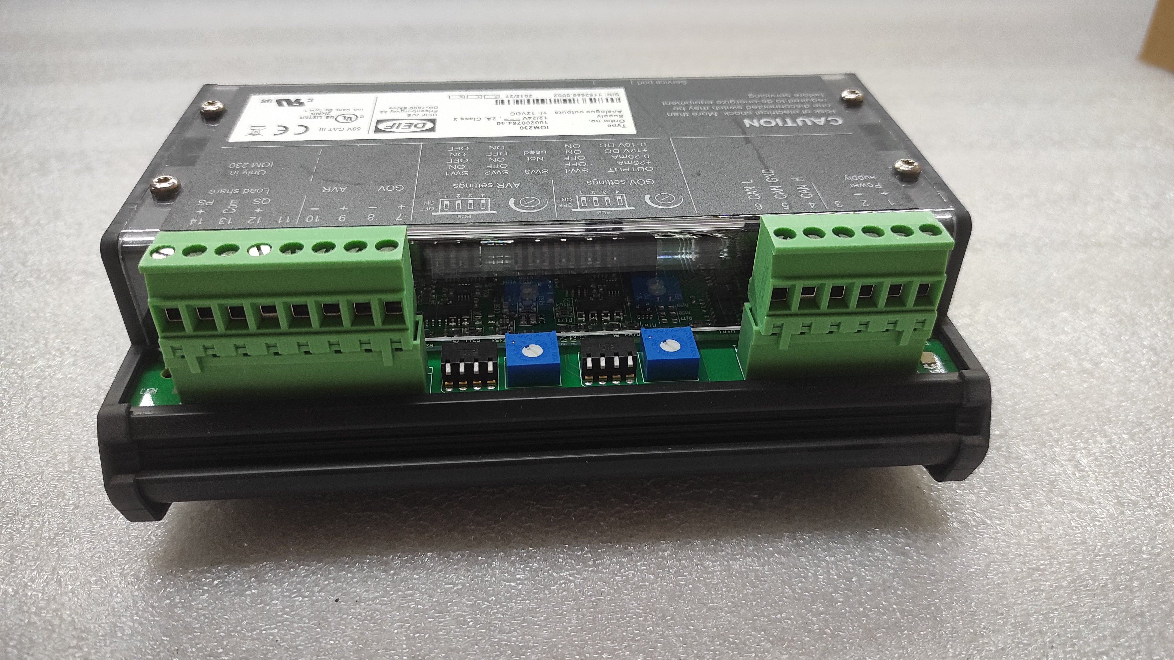 DEIF IOM230 MODULE 12/24VDC