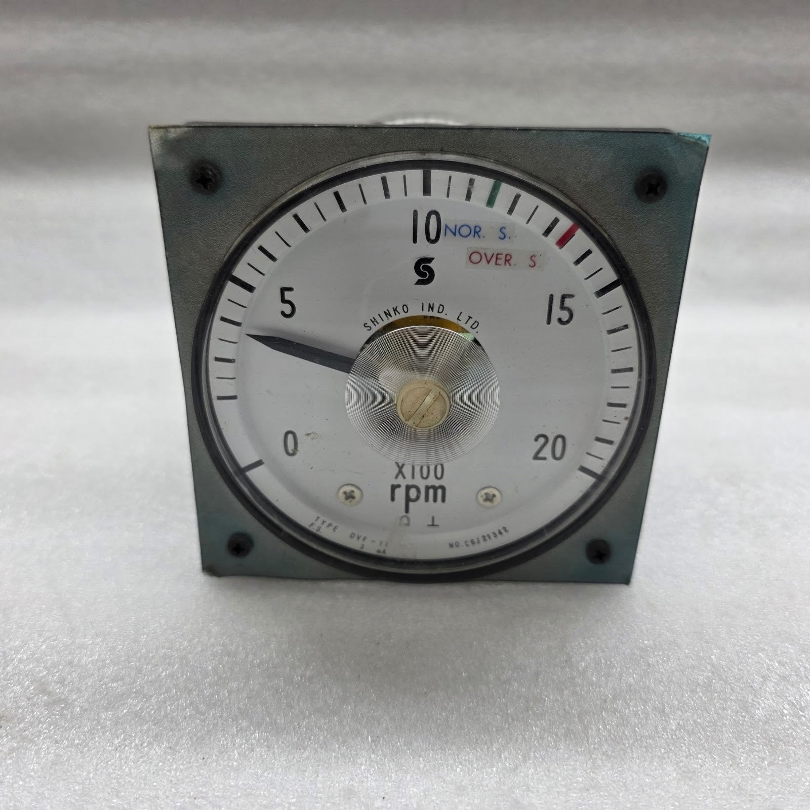 SHINKO DVF-11 ANALOG RPM METER