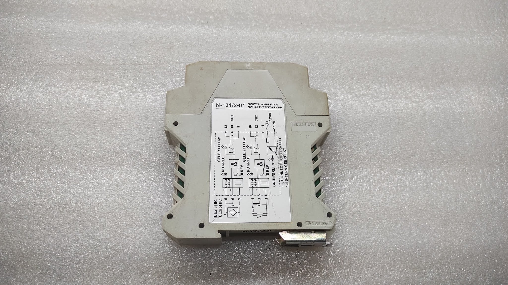 RECHNER N-131/2-01  SWITCH AMPLIFIER 230VAC