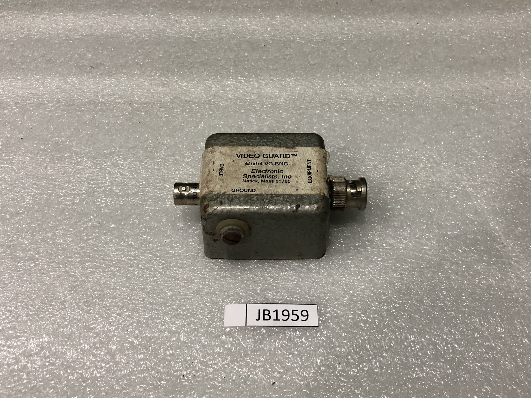 ELECTRONIC SPECIALIST VG-BNC VIDEO GUARD