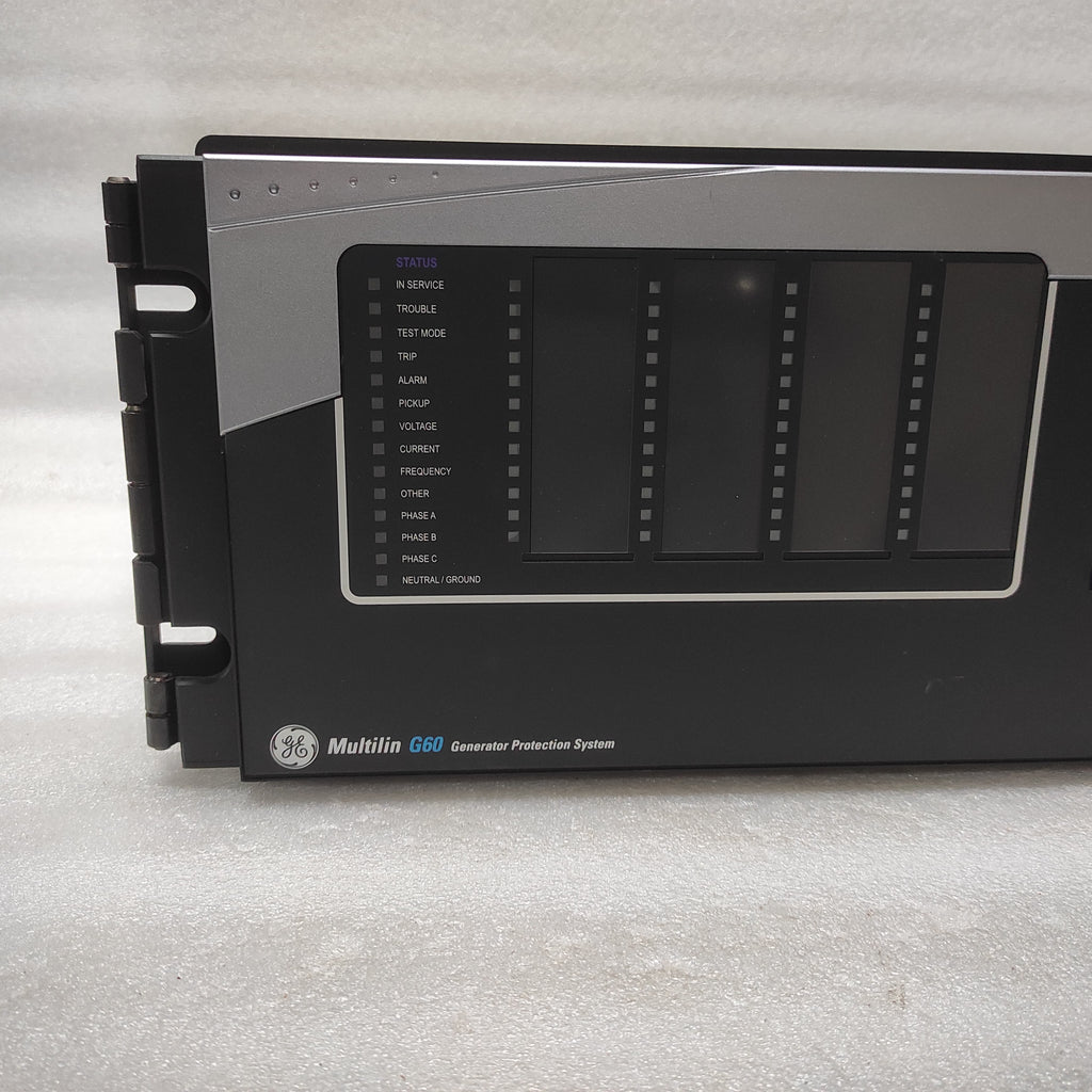 GE MULTILIN G60 G60E00HKHF8LH6DMXXPXXUXXWXX GENERATOR PROTECTION SYSTEM 1601-011
