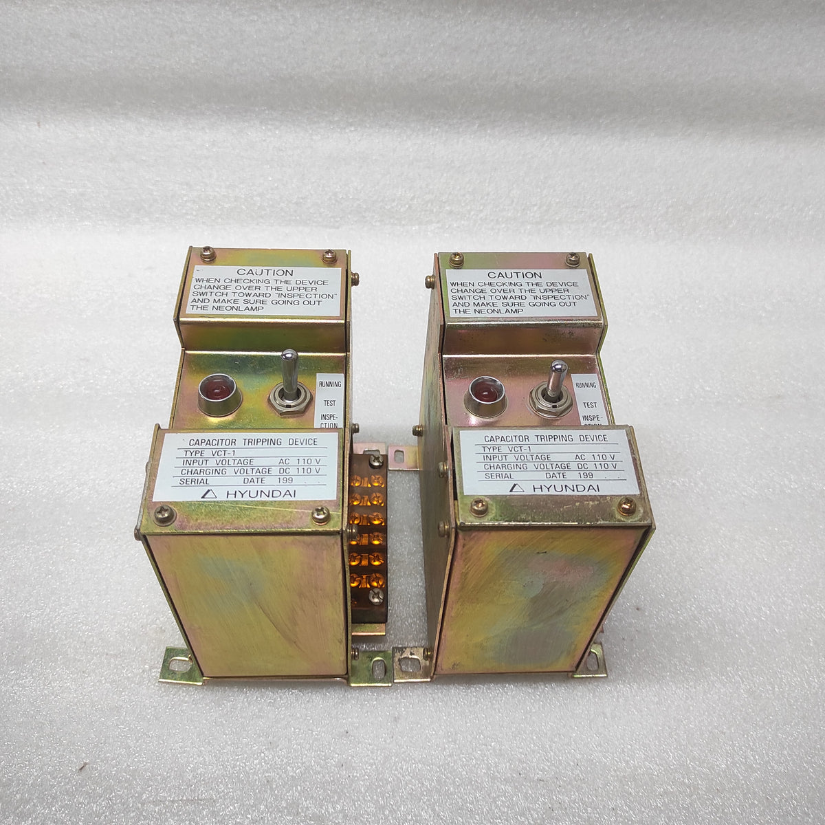 HYUNDAI VCT-1 CAPACITOR TRIPPING DEVICE 110V