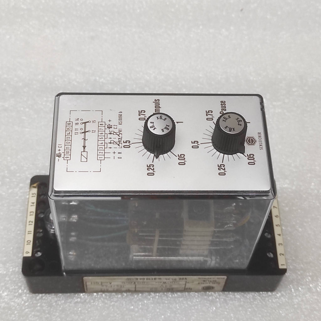 SCHLEICHER MPT 22 TIMER RELAY P082612 24V