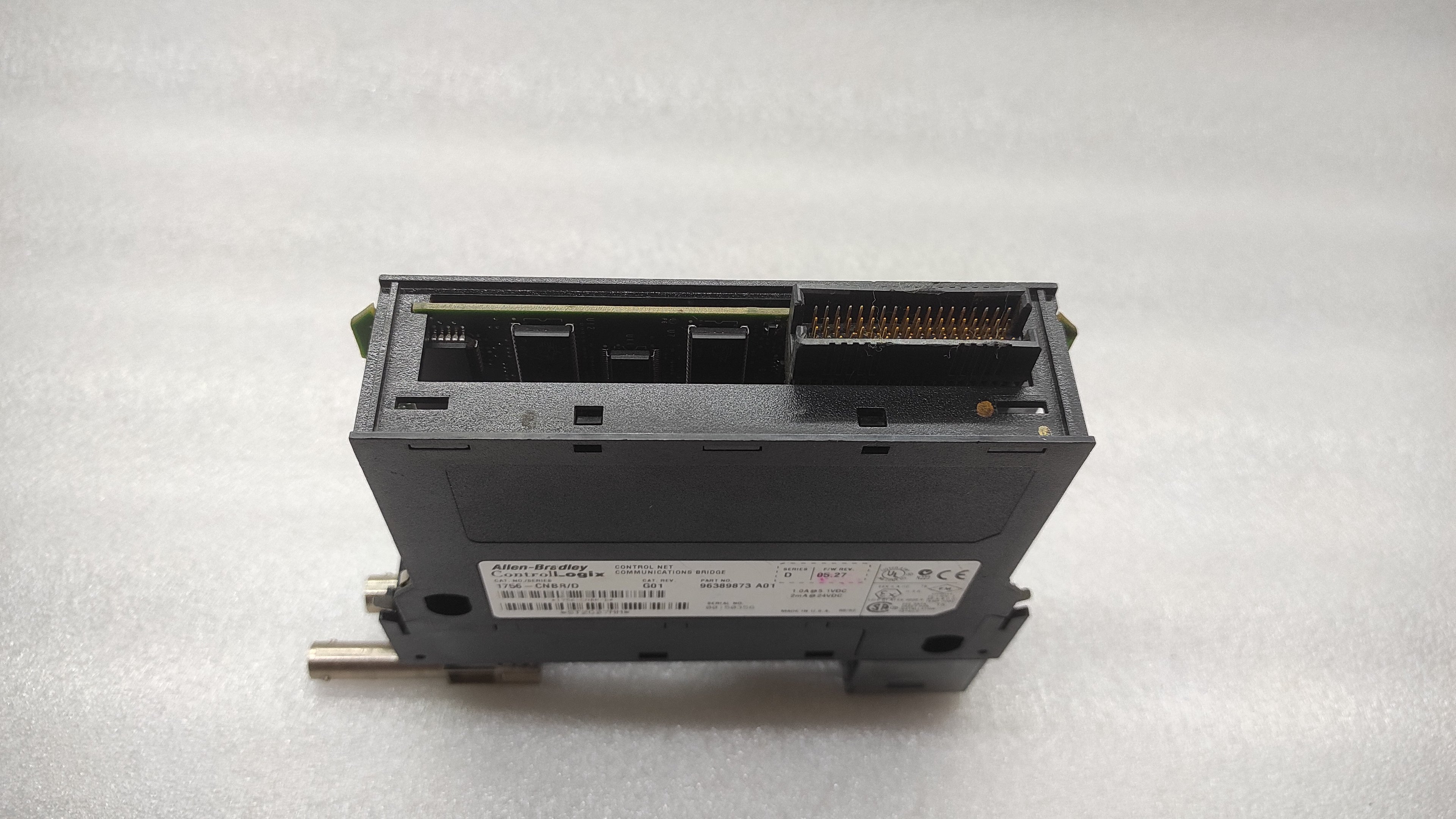 ALLEN BRADLEY 1756-CNBR/D CONTROL NET COMMUNICATION BRIDGE 96389873-A01