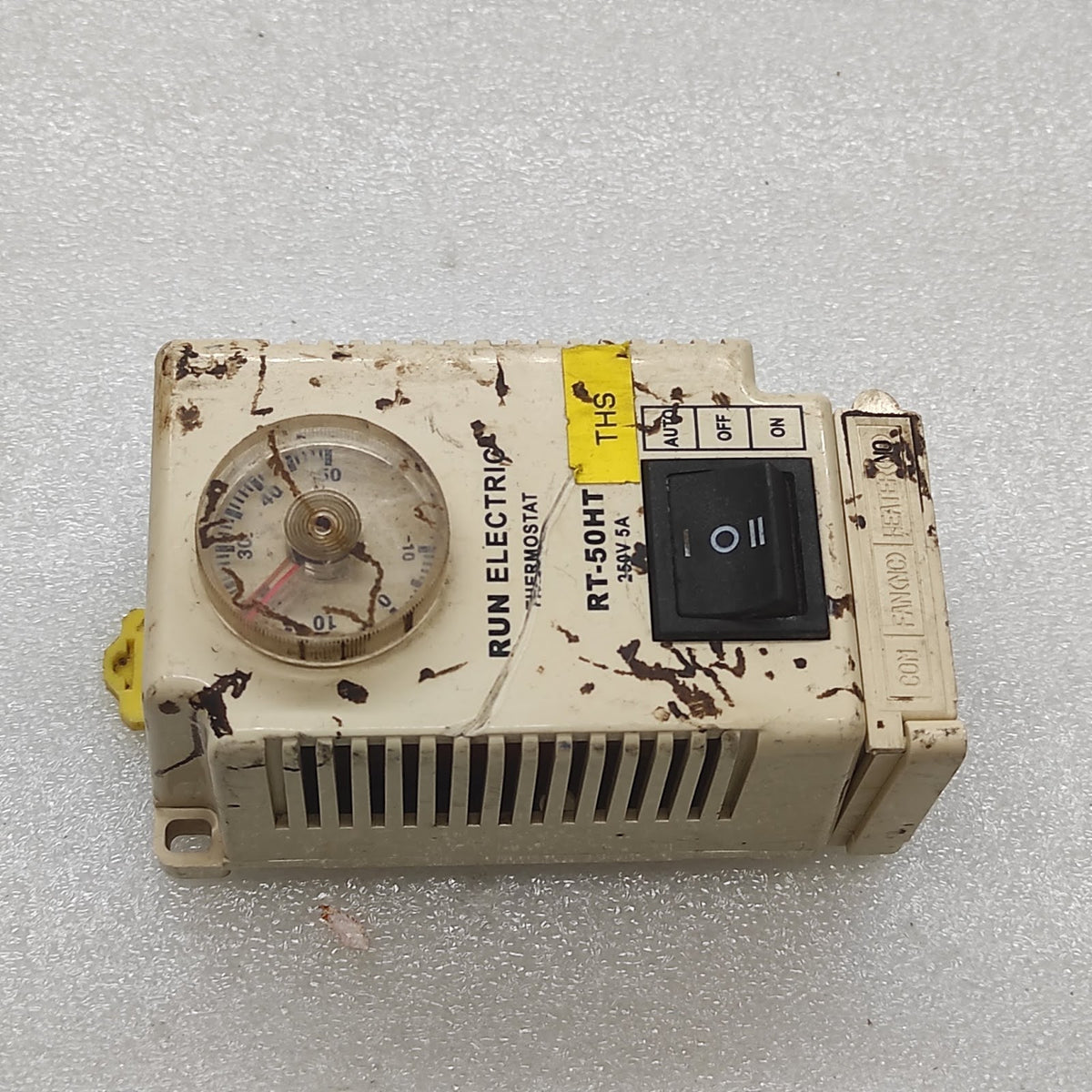 RUN ELECTRIC RT-50HT THERMOSTAT 350V 5A