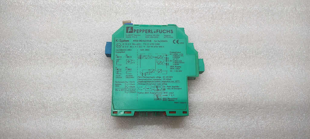 PEPPERL + FUCHS KFD2-SR2-EX1.W.LB SWITCH AMPLIFIER 6779-9091