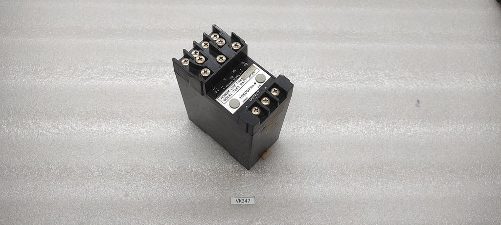 YOKOGAWA 2465 WATT 3P3W POWER LINE TRANSDUCER 69TX2150 24V DC PT 460:115V
