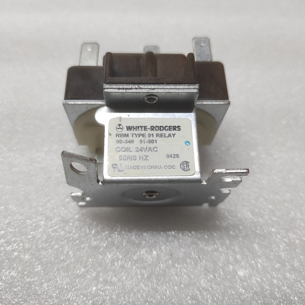 WHITE RODGERS RBM 90-340 91-RELAY 91-901 COIL VOLTAGE 24VAC