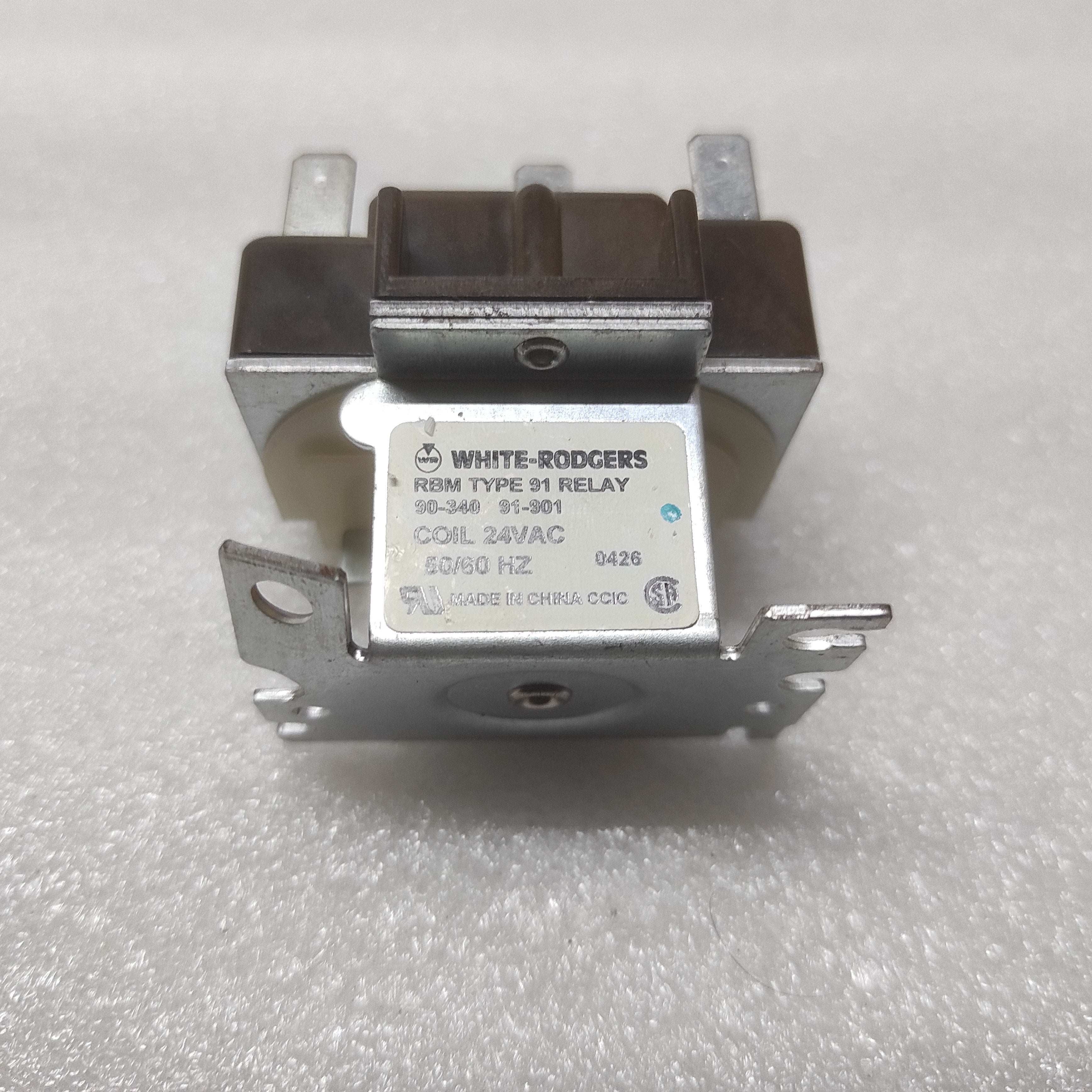 WHITE RODGERS RBM 90-340 91-RELAY 91-901 COIL VOLTAGE 24VAC