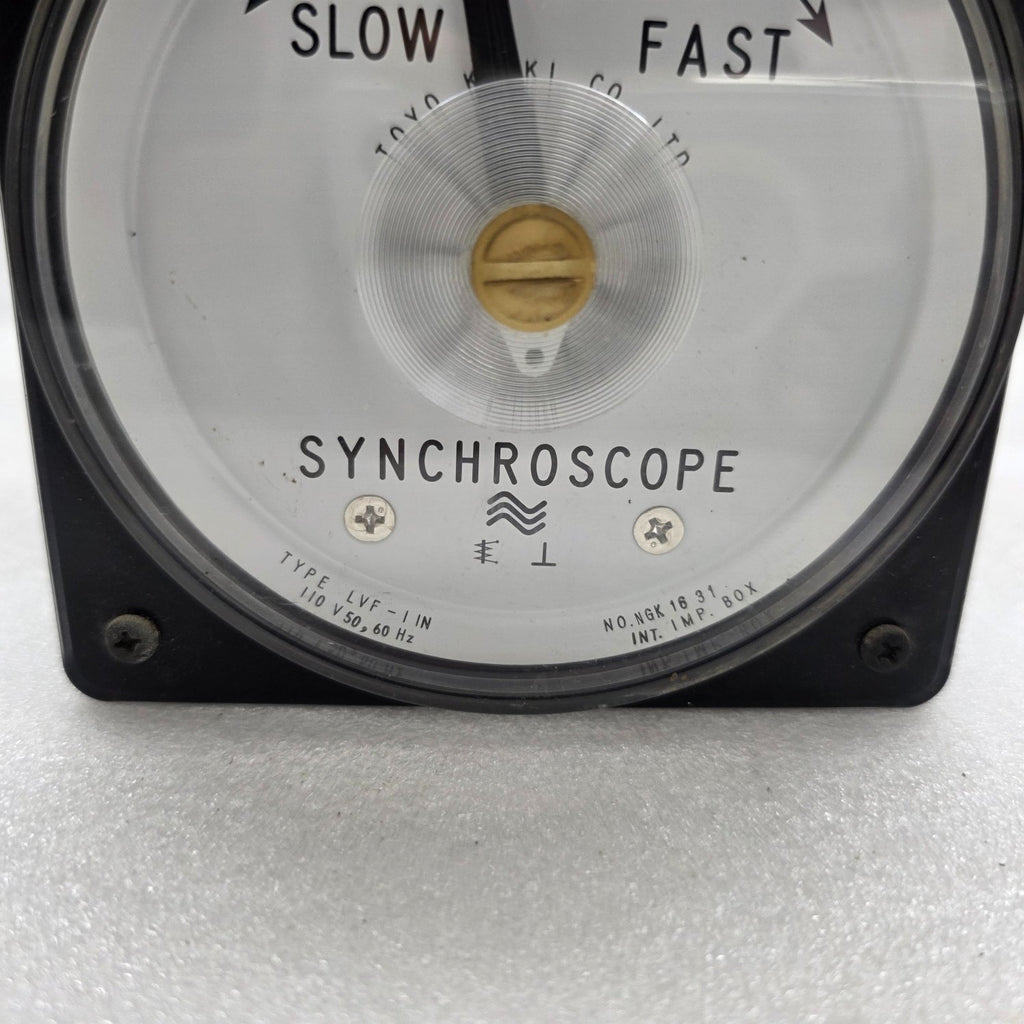 TOYO KEIKI LVF-11N SYNCHRO SCOPE 110V