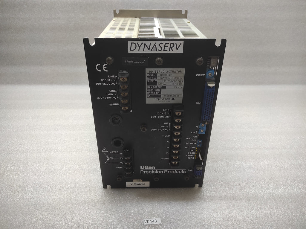 YOKOGAWA SR1015B82 DD SERVO ACTUATOR 200-230VAC 500VA
