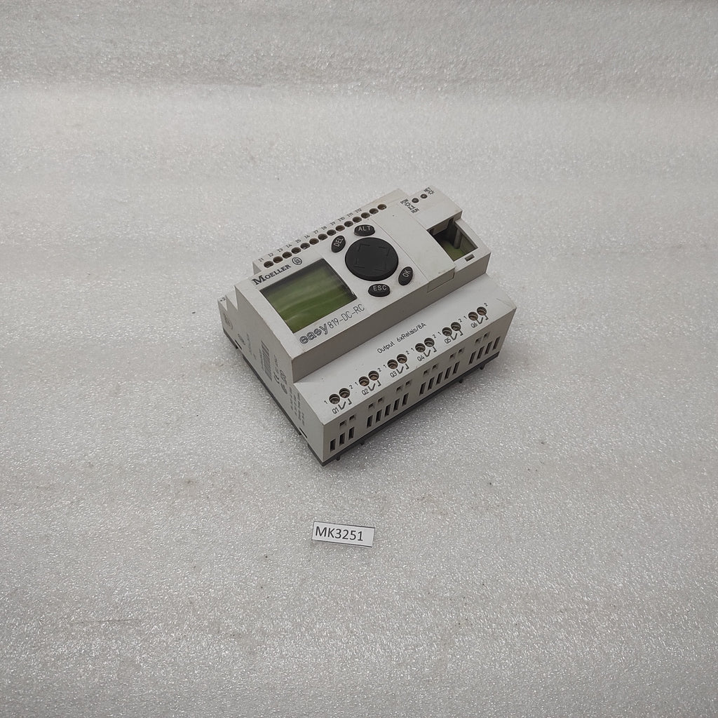 MOELLER EASY 819-DC-RC PROGRAMMABLE RELAY 24VDC
