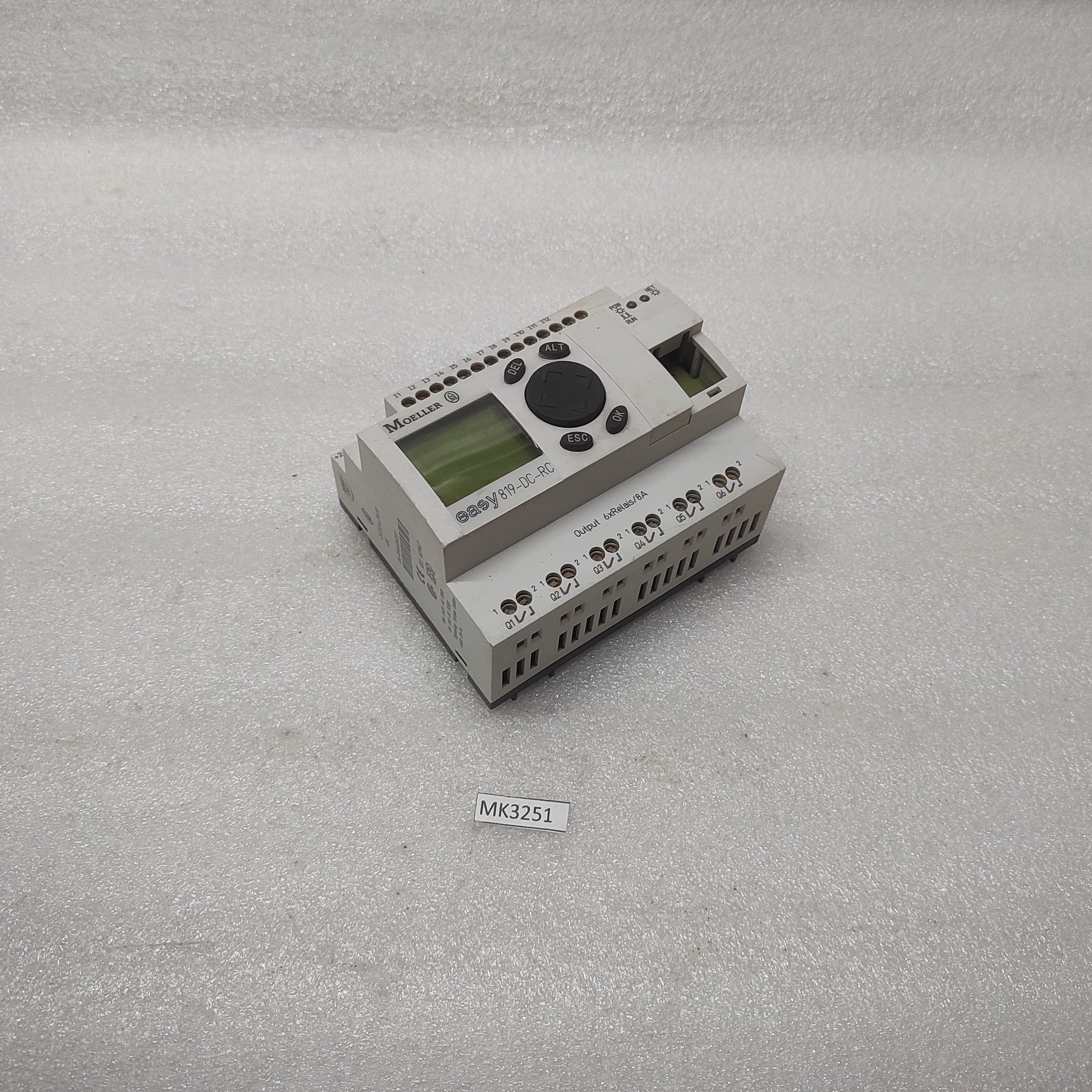 MOELLER EASY 819-DC-RC PROGRAMMABLE RELAY 24VDC