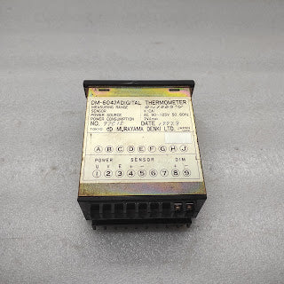 MURAYAMA DENKI DM-6042A DIGITAL THERMOMETER 90-125V