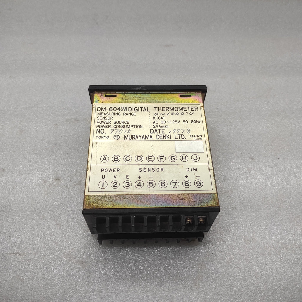 MURAYAMA DENKI DM-6042A DIGITAL THERMOMETER 90-125V