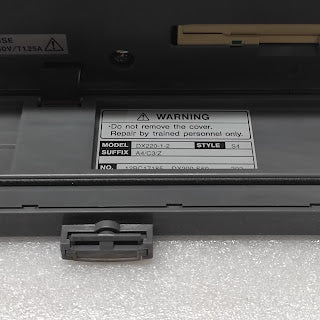YOKOGAWA DX220-1-2 DAQ STATION DX200-S60 DIGITAL CHART RECORDER 100-240VAC
