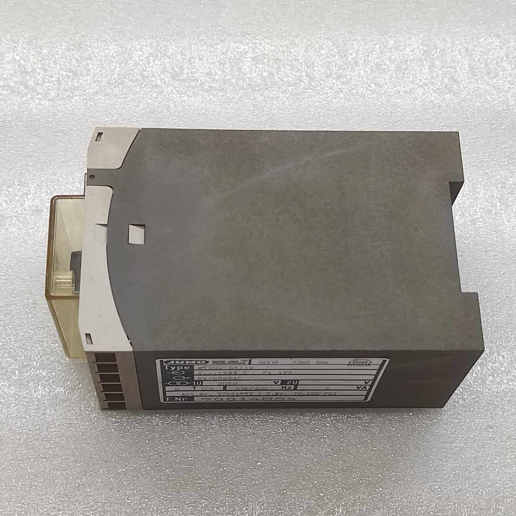 JUMO STBOW-54/10 TEMPERATURE CONTROLLER 97001997 0-400'C 220VAC