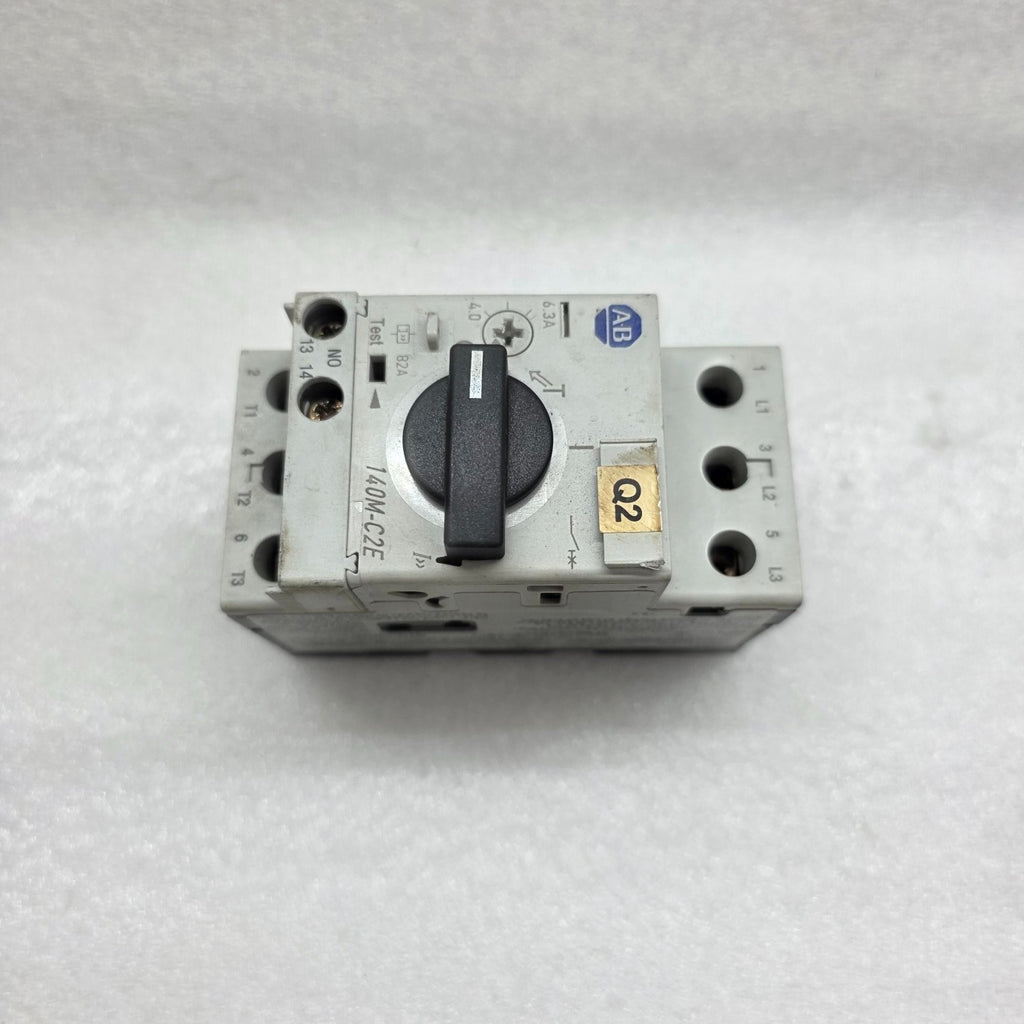 ALLEN BRADLEY CAT 140M-C2E-B63 SER B MOTOR CIRCUIT PROTECTOR 4.0-6.3 A