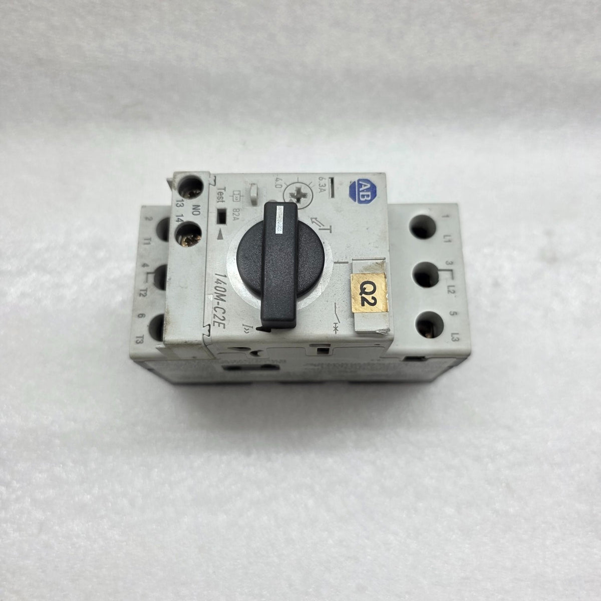 ALLEN BRADLEY CAT 140M-C2E-B63 SER B MOTOR CIRCUIT PROTECTOR 4.0-6.3 A