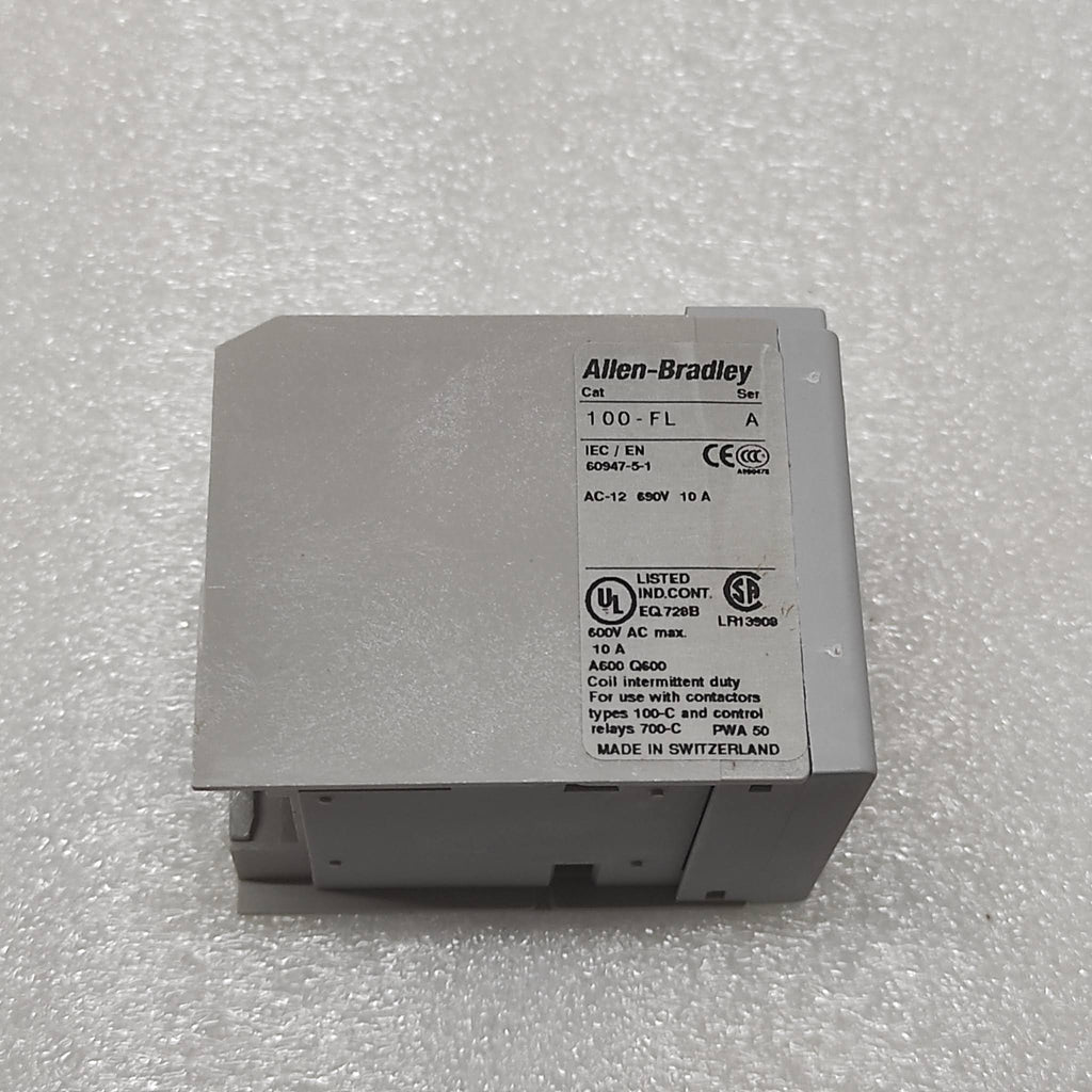 ALLEN BRADLEY CAT 100-FL11KD MECHANICAL LATCH 110V CONTACTORS AND STARTERS