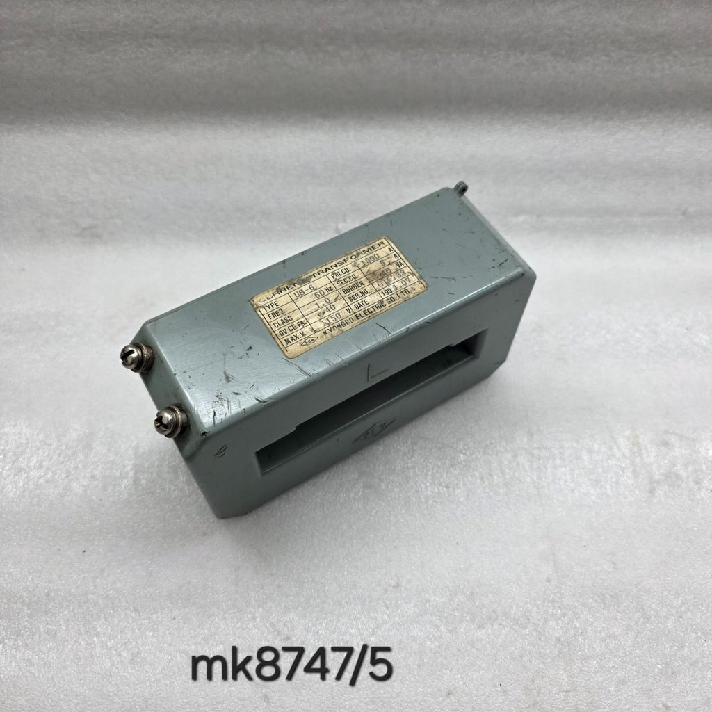 KYONG BO ELECTRIC US-6 CURRENT TRANSFORMER