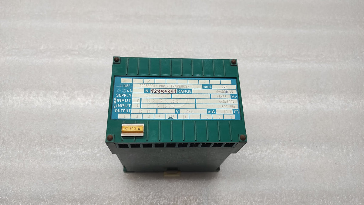FRER AWD POWER TRANSDUCER 12954351 0-400kW 440/100V