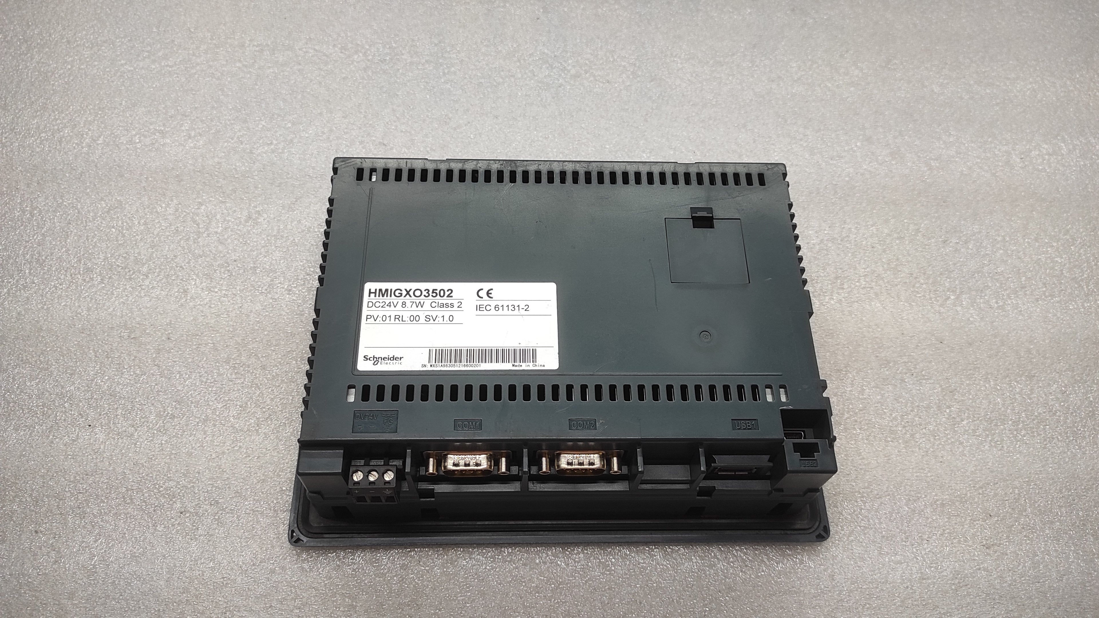 SE HMIGXO3502 7" WIDE HMI DC24V