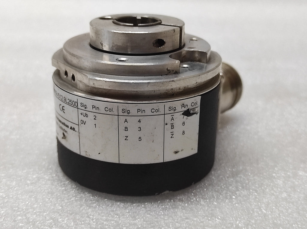 ELCO INDUSTRY AUTOMATION EB58W14R-H4TR-512.9L2500 ENCODER 5-30VDC